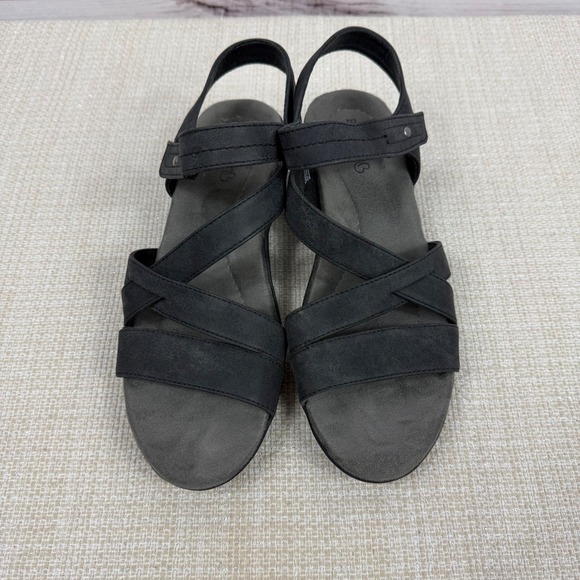 Baretraps Women's Black‎ Adjustable Strap Comfort Sandals Size 7.5 SIMPSON - Picture 4 of 8